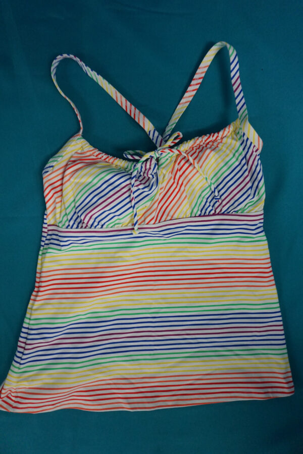 200PC  IN LANDS END TANKINI TOPS SIZES 8, 10, 16
